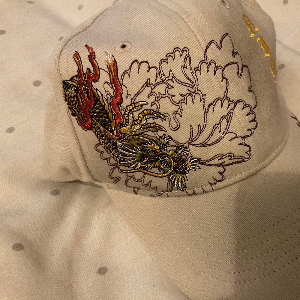 Miami Ink Embroidered Baseball Cap Dragon Hat
